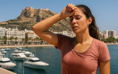 Calor húmedo en Alicante: por qué se siente más intenso que el calor seco