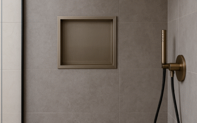 Hornacina de baño: orden y estilo integrados en tu ducha